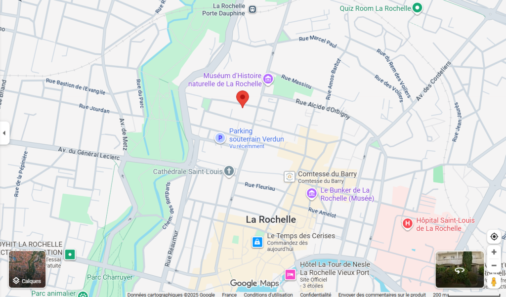 Carte pour localiser le cabinet